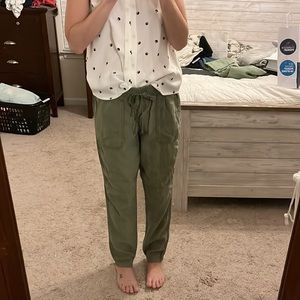 Maurices Olive green joggers